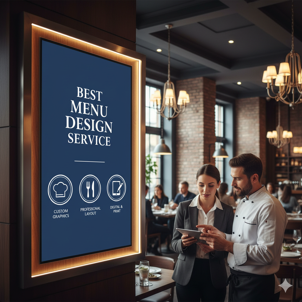 Best Menu Design Service?